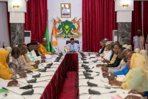 Dialogue social au Niger : Le Président de la République rencontre les responsables des centrales syndicales
