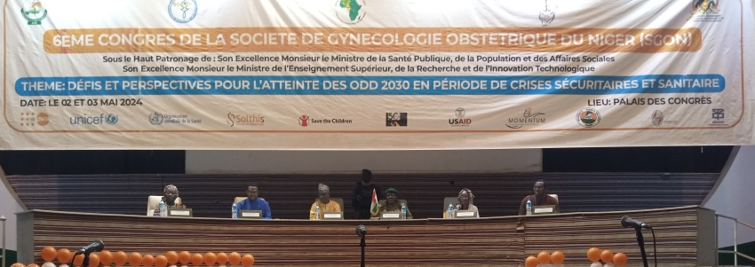 Santé : Début des assises du 6ème Congrès de la Société de Gynécologie et d'Obstétrique du Niger