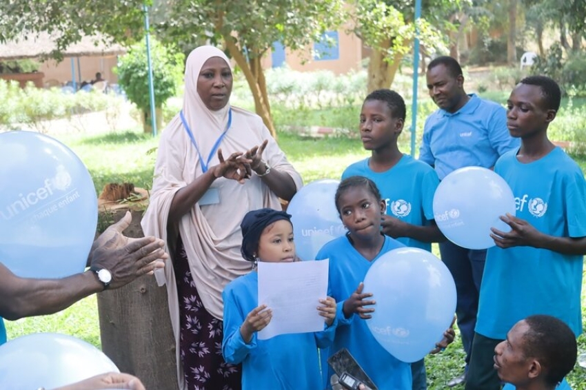Journée Mondiale de l’Enfance : Les Enfants nigériens expriment leurs préoccupations au Représentant de l’UNICEF