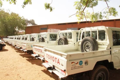 Santé : La République Fédérale d’Allemagne, à travers l’UNICEF, fait un don de 71 véhicules, 270 réfrigérateurs solaires et 498 motos pour soutenir la logistique de la vaccination au Niger