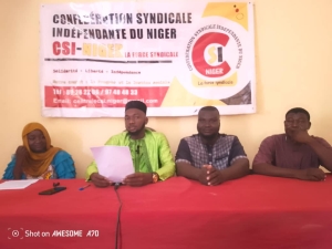 Journée mondiale de la Fonction Publique : La CSI-Niger exhorte le CNSP à rétablir pleinement l’autorité de l’Etat au niveau de l’Administration publique nigérienne