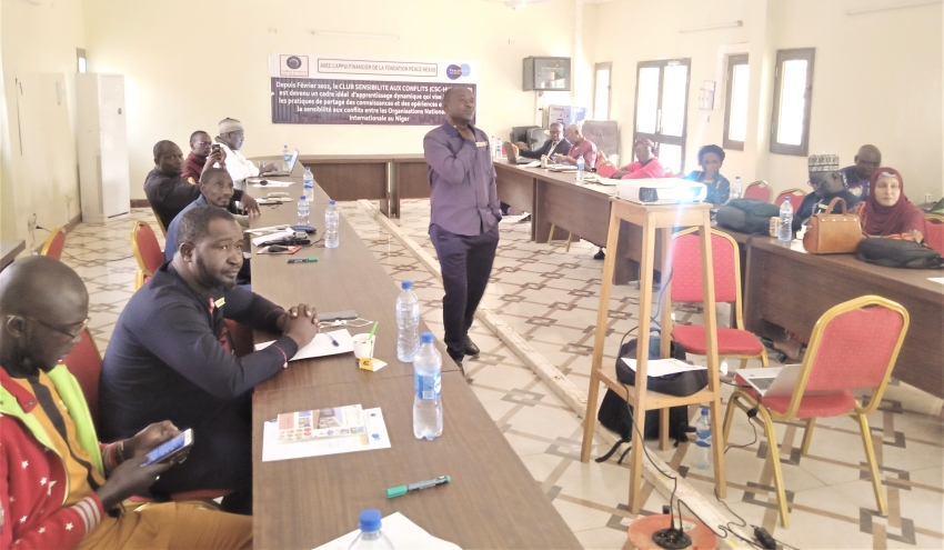 Société : Le CSC-Hub Niger édifie ses membres sur l’approche « Sensibilité aux conflits »
